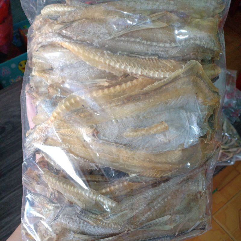 Jual Ikan Asin Lomek Belah Tipis Siting Pin 250gram Khas Bagan Sinaboi