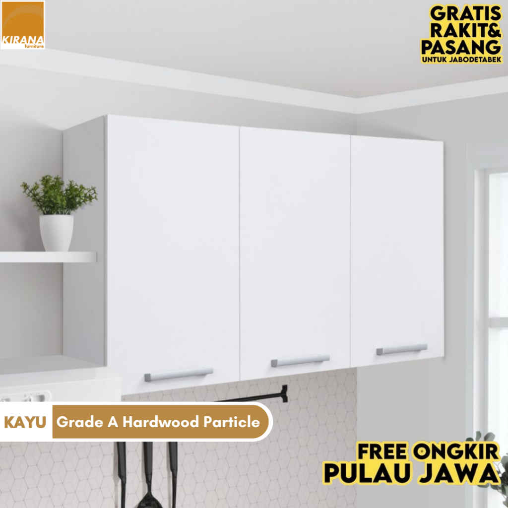 Jual KIRANA Indiana Kitchen Set Kayu Lemari Dapur Kabinet Rak Dapur