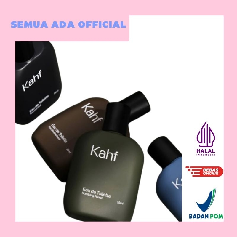 Jual KAHF EAU DE TOILETTE Parfum Pria 35ml Minyak Wangi Pria Shopee