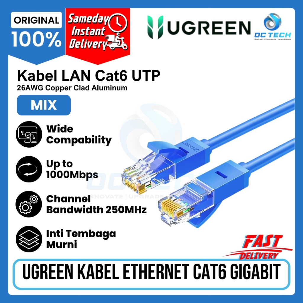 Jual Ugreen Kabel Utp Lan Cat Ugreen Kabel Lan Rj Cat Gigabit