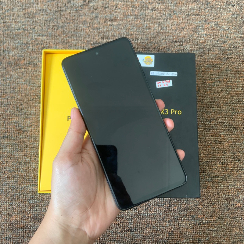 Jual Poco X3 Pro 4G Ram 6 128 Seken Resmi Black Shopee Indonesia