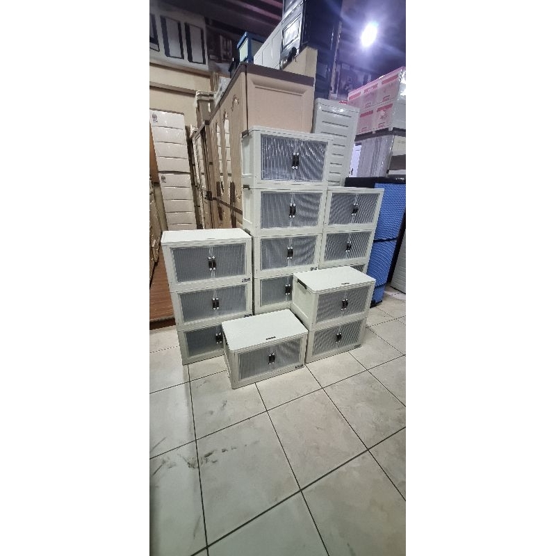 Jual Lemari Plastik Napolly Polibox Cabinet Penyimpanan Shopee