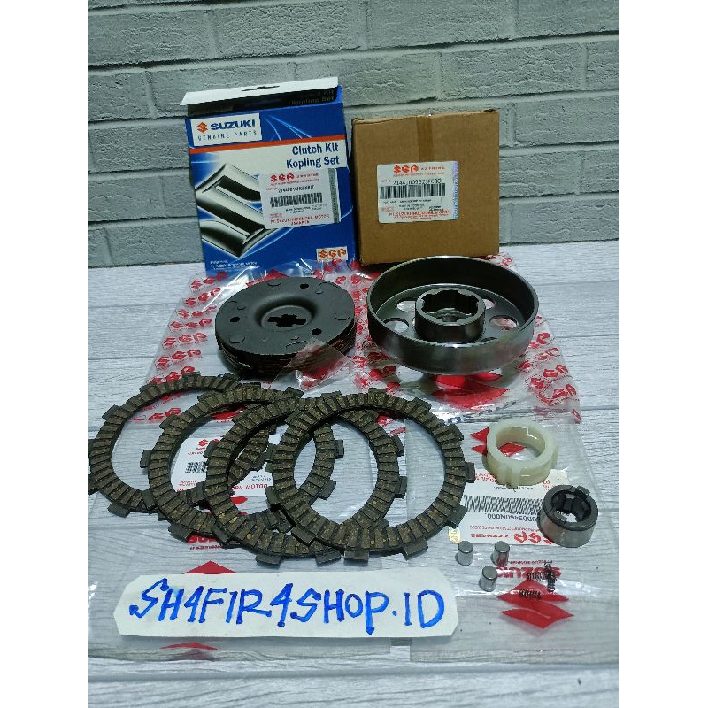 Jual Paket Lengkap Mangkok Ganda Suzuki Smash Kampas Ganda Assy Kampas