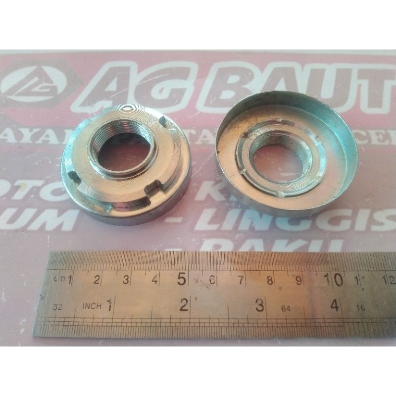 Jual Mur Kones Mangkok Komstir Honda Gl Pro Comsteer Mur Bawah Shopee