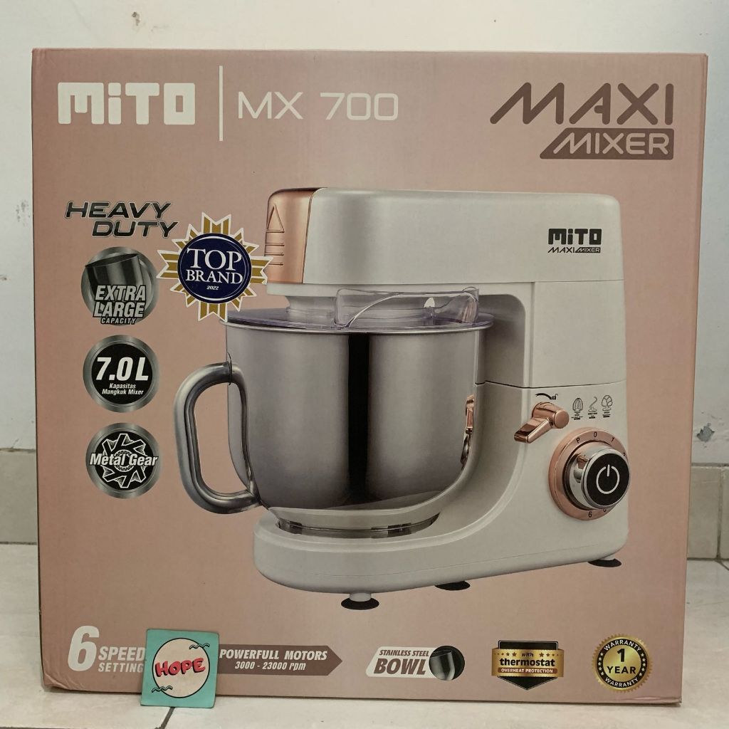 Jual Mito Mixer Mx Mx Stand Maxi Mixer Liter Garansi Resmi