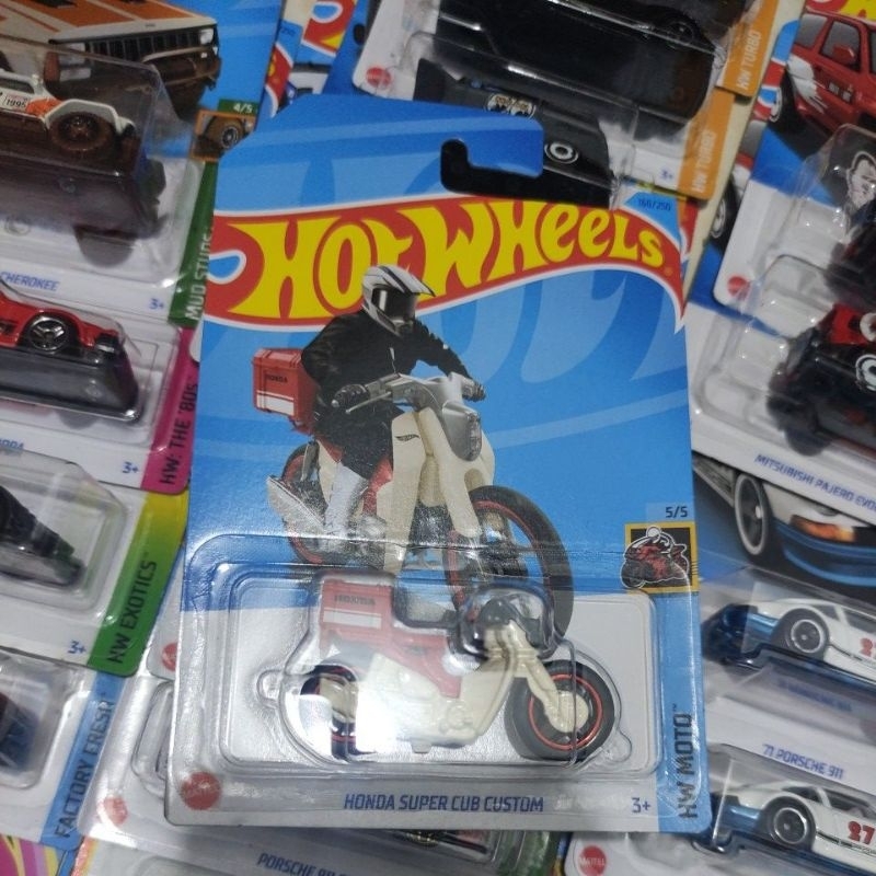 Jual Hotwheels Honda Super Cub Custom Shopee Indonesia