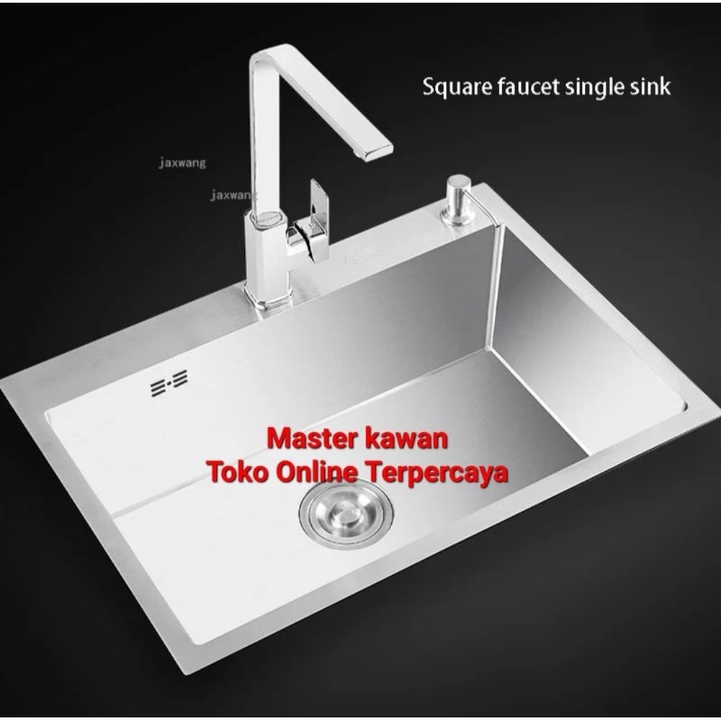 Jual Paket Lengkap Kitchen Sink Stainless Inobe Kran Pipa Tarik