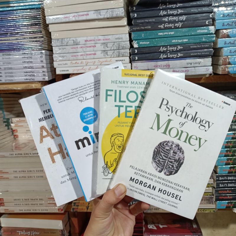 Jual Paket Buku Filosofi Teras Atomic Habits The Psychology Of