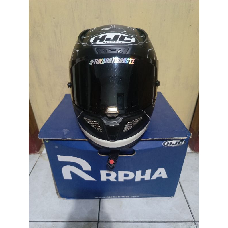 Jual Hjc Rpha Ianone Black Shopee Indonesia