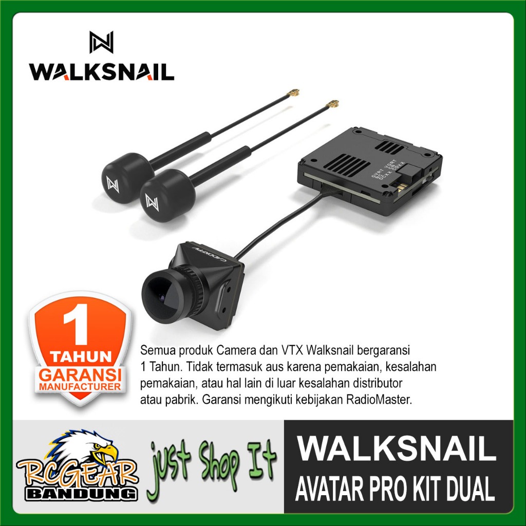 Jual Caddx Walksnail Avatar Hd Pro Kit Dual Antennas Version Digital