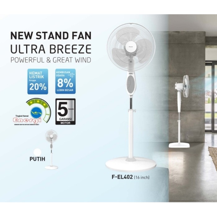 Jual Kipas Angin PANASONIC 16 Inch F EL402 Stand Fan Shopee Indonesia