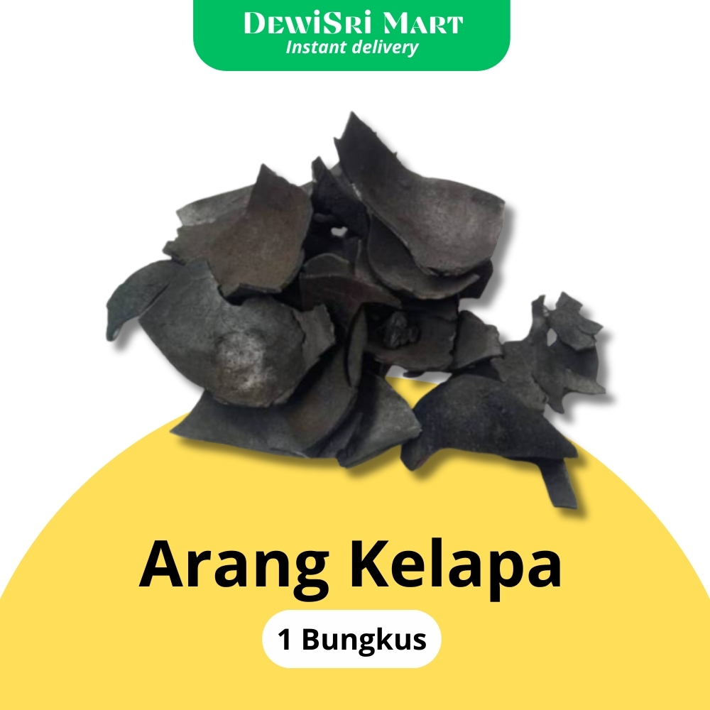 Jual Arang Areng Batok Kelapa 1kg 1 Bungkus Dewi Sri Mart