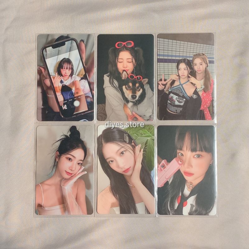 Jual Ready Official Pc Photocard Le Sserafim Chaewon Yunjin Kazuha