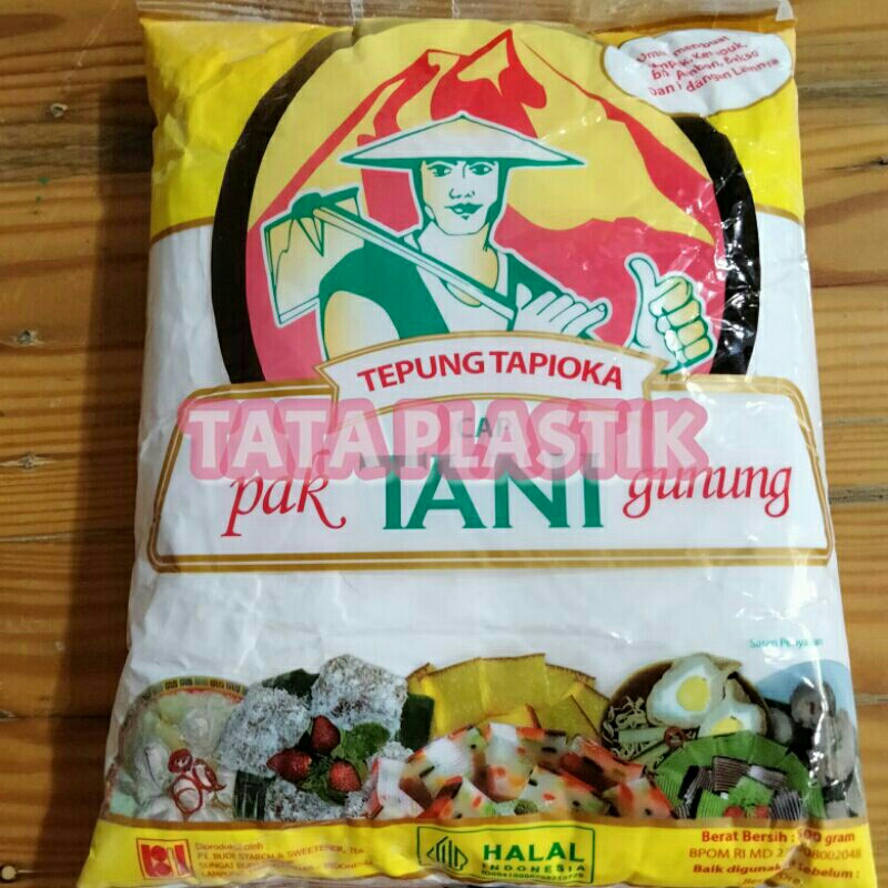 Jual Tepung Tapioka Cap Pak Tani Gunung Kemasan Gr Shopee Indonesia