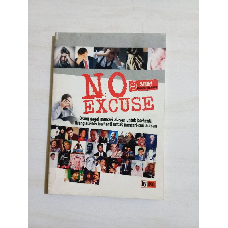 Jual Buku No Excuse Orang Gagal Berhenti Mencari Alasan Shopee Indonesia