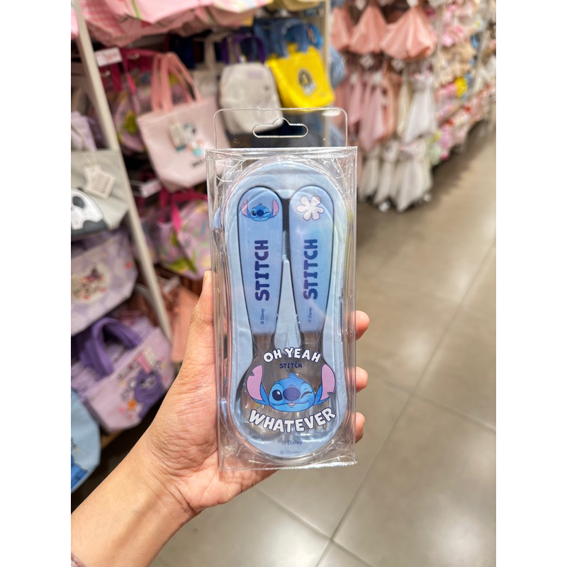 Jual Official Bali Miniso Lilo Stitch Collection Flatware Set Sendok