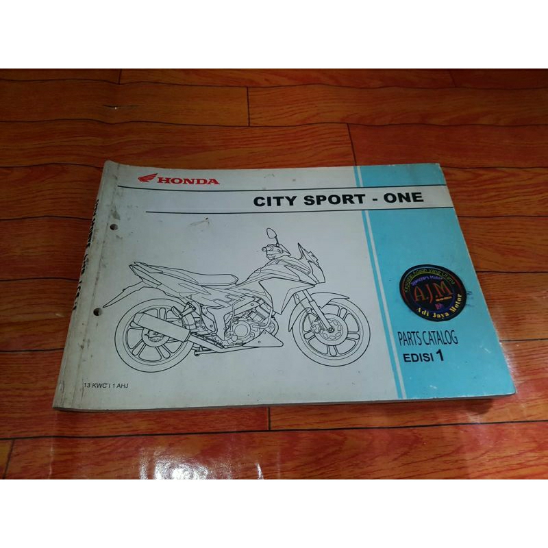 Jual Buku Part Katalog Catalog Copian Honda City Sport One CS1 Shopee