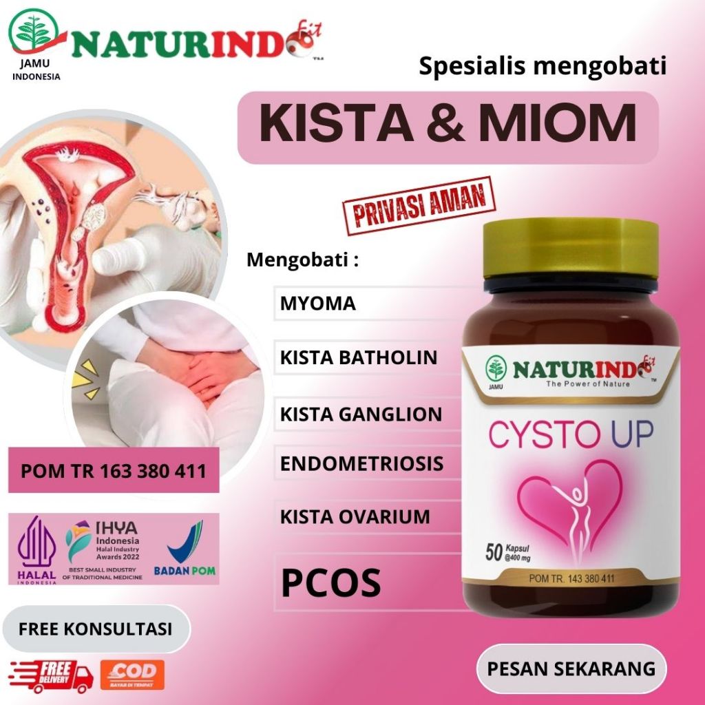 Jual Obat Miom Obat Kista Ovarium Herbal PCOS Dan Endometriosis