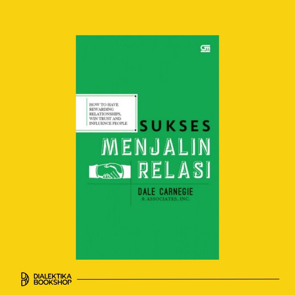 Jual Buku Sukses Menjalin Relasi Dale Carnegie Associates Shopee