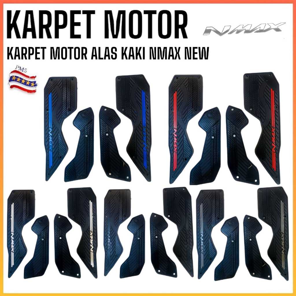 Jual Karpet Motor Nmax New Premium Karpet Pijakan Alas Kaki Nmax New