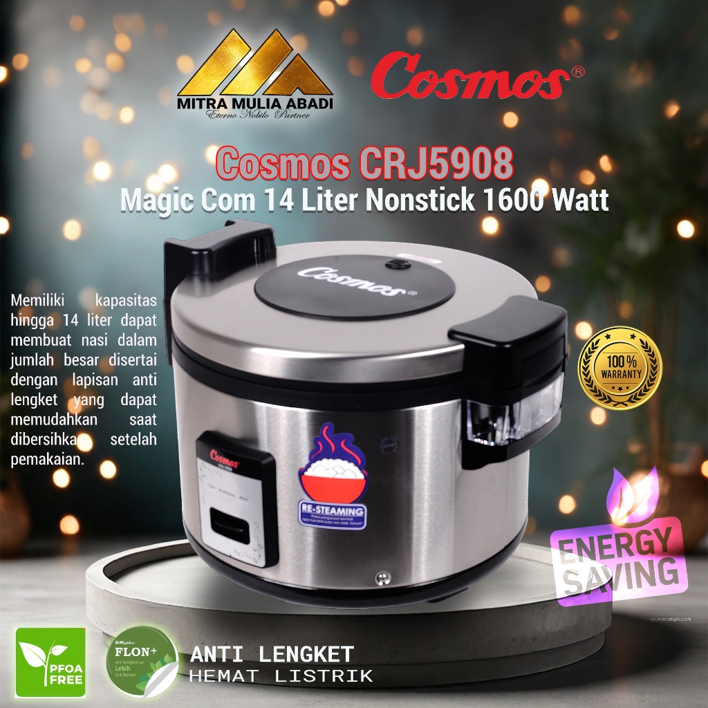 Jual Cosmos Magic Crj Rice Cooker Jumbo Liter Shopee