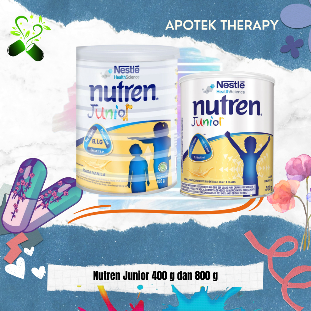 Jual Nutren Junior Ukuran 400g Dan 800g Shopee Indonesia