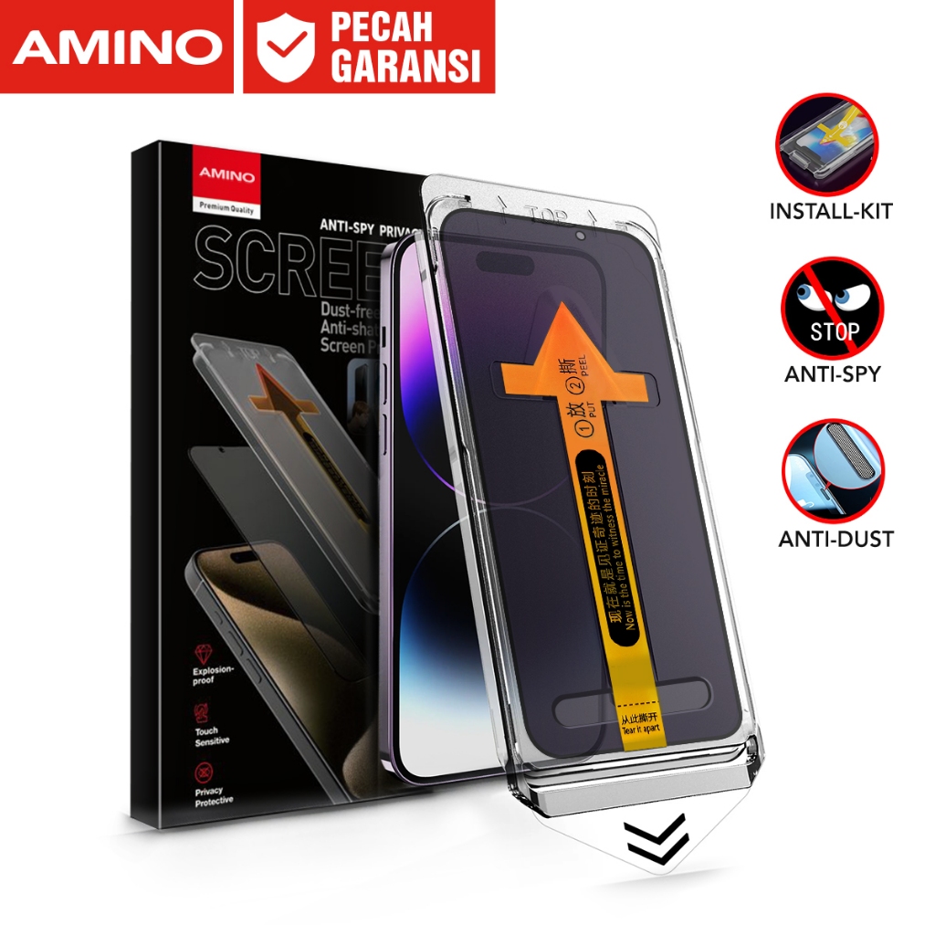 Jual AMINO Anti SPY Easy Install Kit Untuk Iphone XR 11 13 16 Pro Max