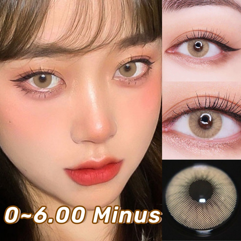 Jual S D Mysticeyes Softlens Polar Lights Brown Minus