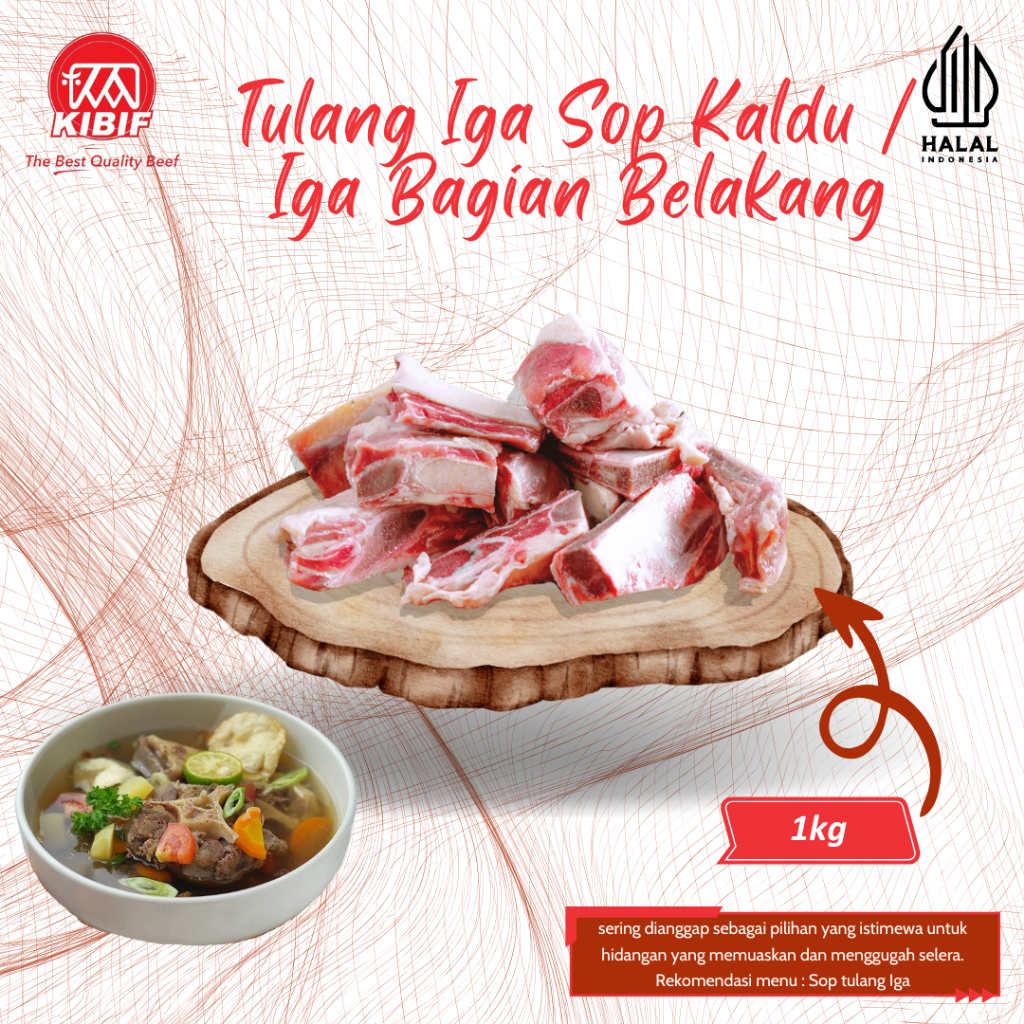 Jual Tulang Iga Sop Kaldu Iga Bagian Belakang 1kg Shopee Indonesia