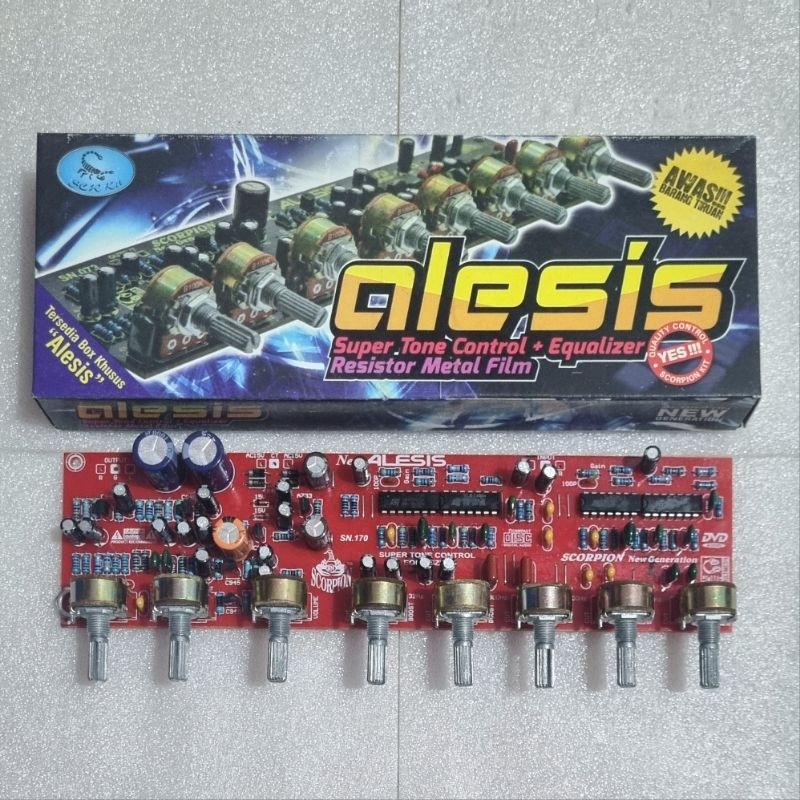 Jual Alesis Super Tone Control Plus Equalizer Stereo Scorpion Sn