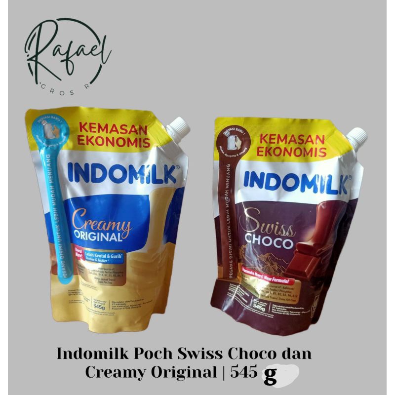 Jual Indomilk Susu Kental Manis Pouch Swiss Choco Dan Creamy Original