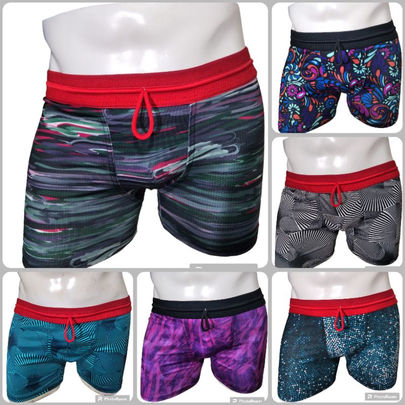 Jual Cd Boxer Pria Kekinian Celana Dalam Boxer Motif Underwear Sempak