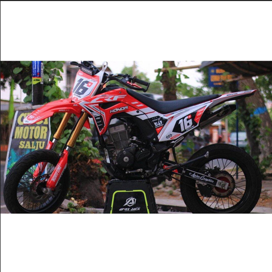 Jual DECAL CRF 150 L FULL BODY BEBAS CUSTOM DESAIN SIMPEL KEREN DECAL