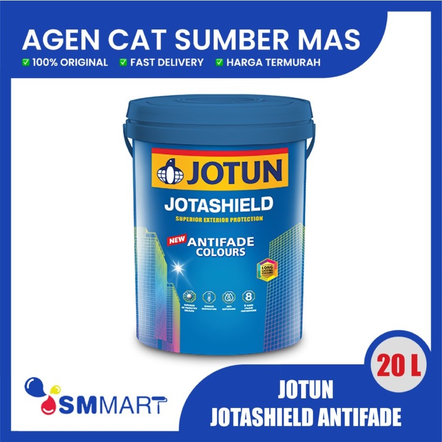 Jual CAT TEMBOK EXTERIOR JOTASHIELD ANTIFADE TINTING BISA REQUEST