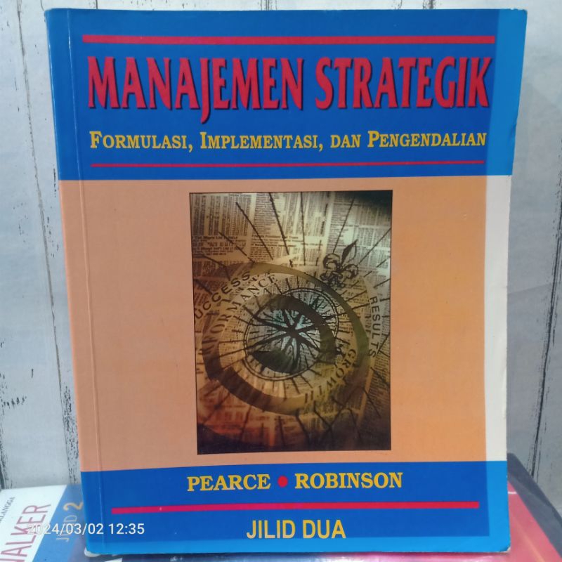 Jual ORIGINAL BUKU MANAJEMEN STRATEGIK Formulasi Implementasi Dan