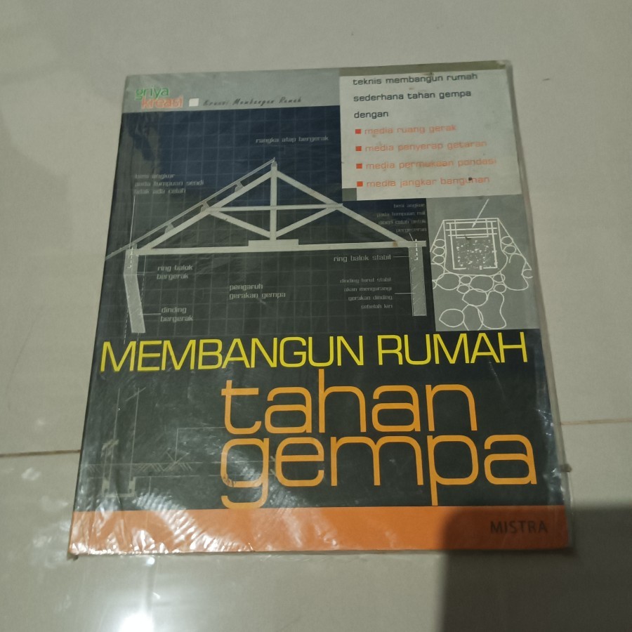 Jual Buku Membangun Rumah Tahan Gempa Shopee Indonesia