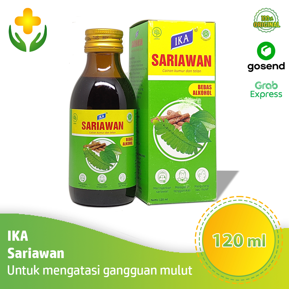 Jual Ika Sariawan Ml Obat Kumur Sariawan Penyegar Mulut Shopee