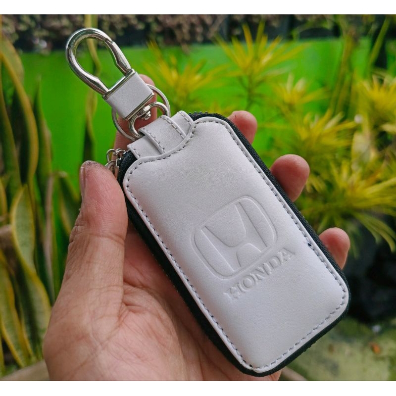 Jual Dompet Kunci Remote Keyless Mobil Honda Kulit Asli Dompet Stnk