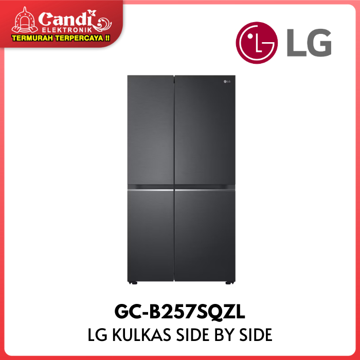 Jual Lg Kulkas Side By Side Net Liter Smart Inverter Gc B Sqzl