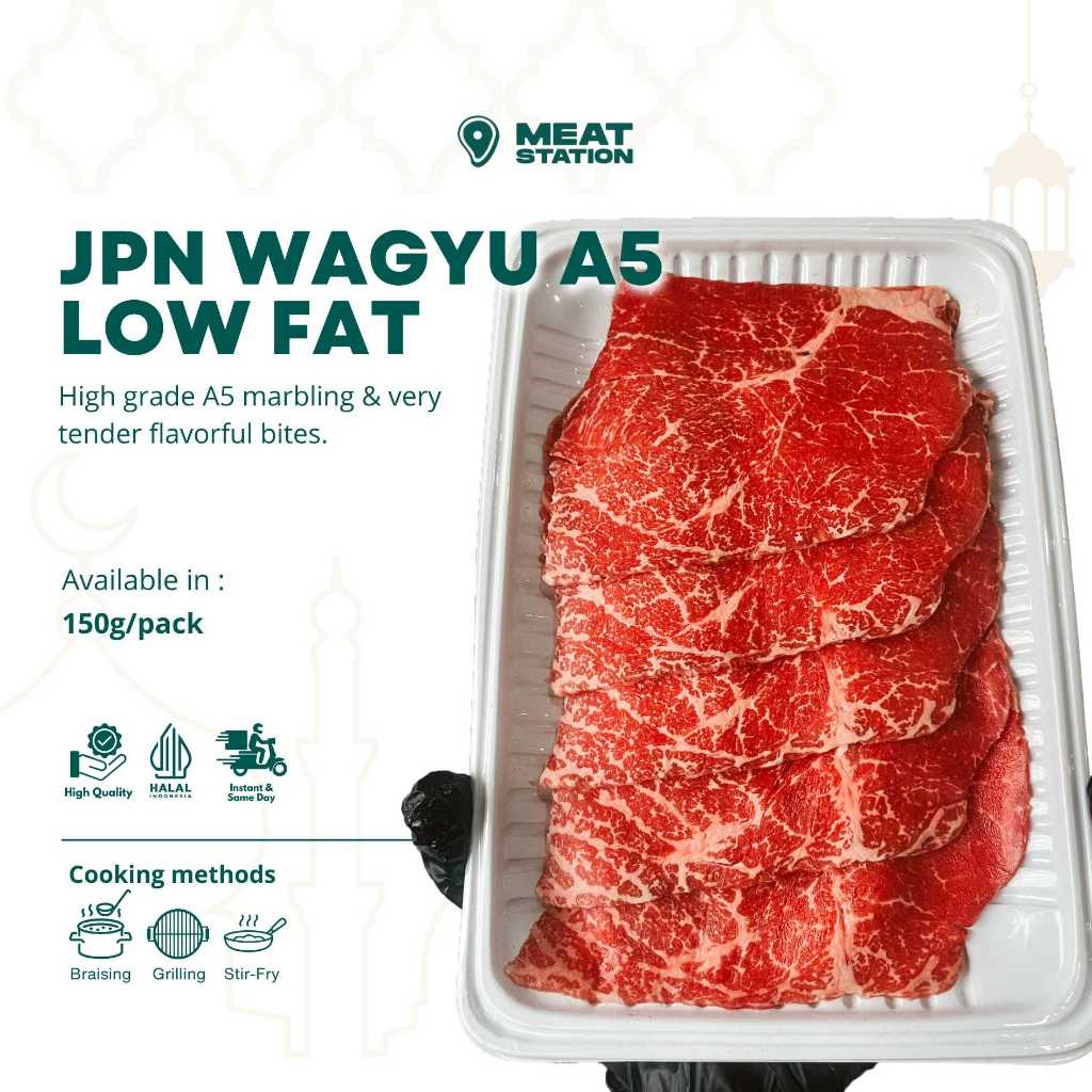 Jual Jpn Wagyu A5 Slice Low Fat Beef Beef Slice Daging Sapi Iris