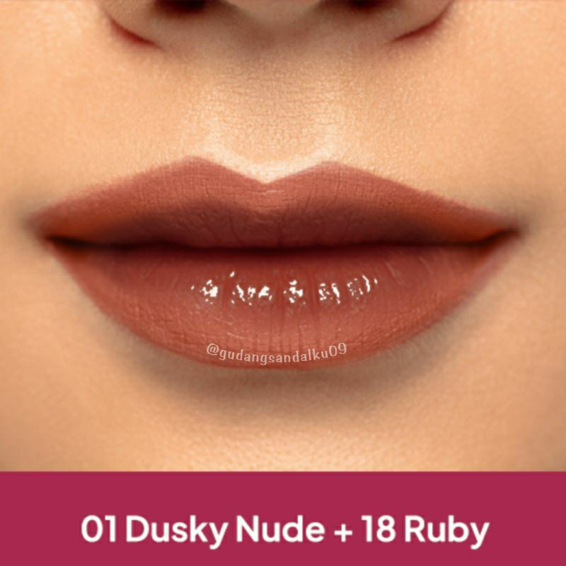 Jual Paket Ombre Hemat Dusky Nude Dan Brown Sugar Ombrelips Implora