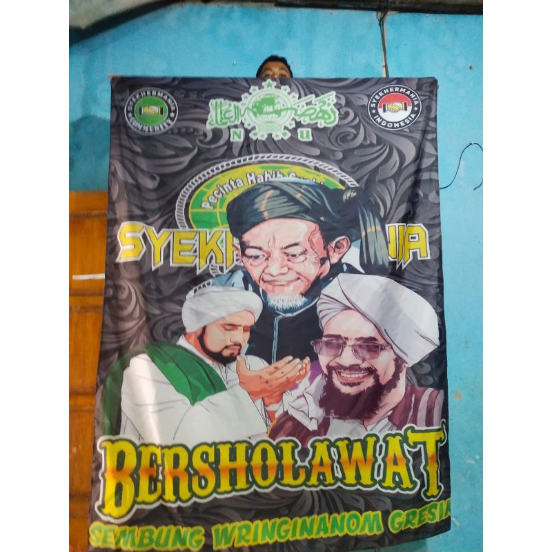 Jual 1HARI JADI TERLARIS BENDERA SYEKHERMANIA FULL PRINTING FLAG