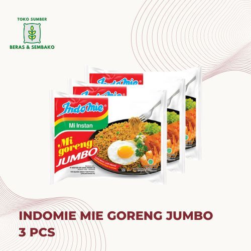 Jual Mie Instant INDOMIE Goreng Jumbo 3 Pcs Shopee Indonesia