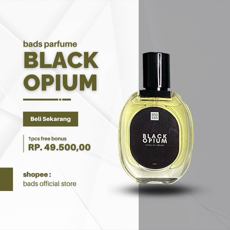 Jual Bads Parfume Black Opium PARFUM PRIA TAHAN LAMA Parfum 24jam