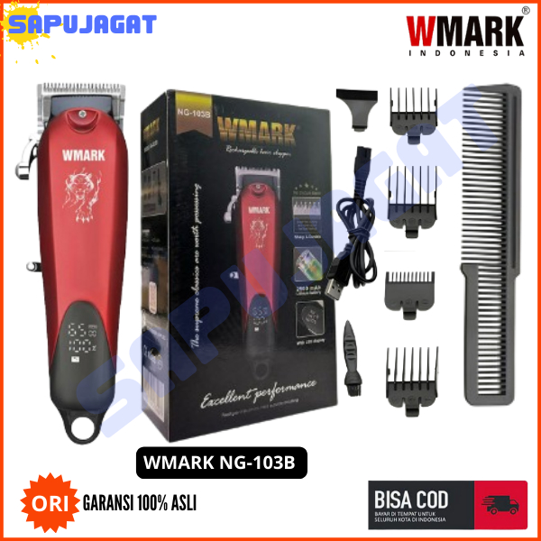 Jual Mesin Cukur Rambut Hair Clipper Wmark Ng B Alat Cukur Pangkas