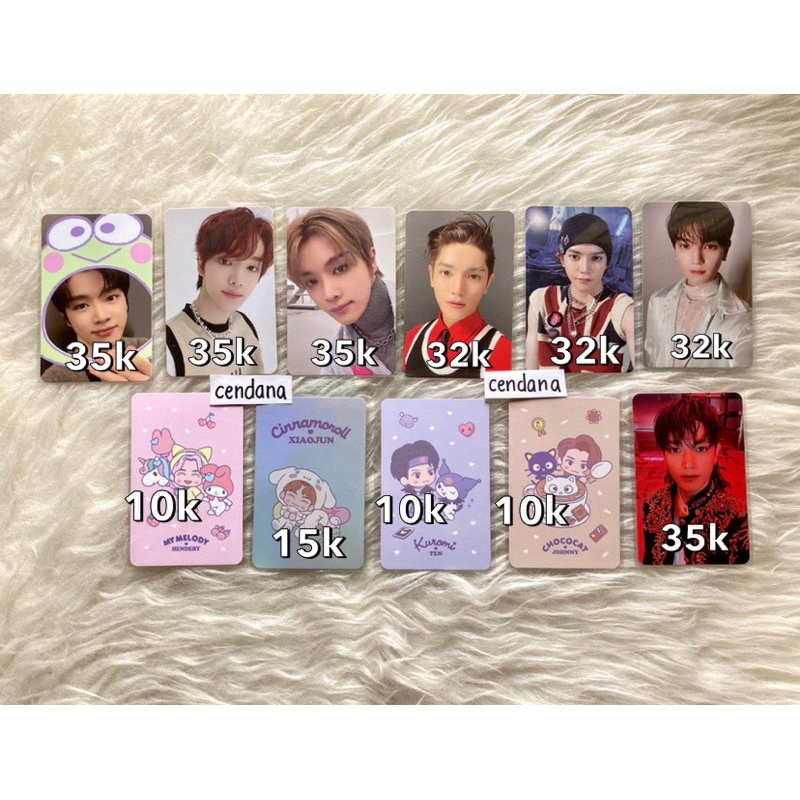 Jual Ready Stock Pc Photocard Nct U Sungchan Sanrio Selca B