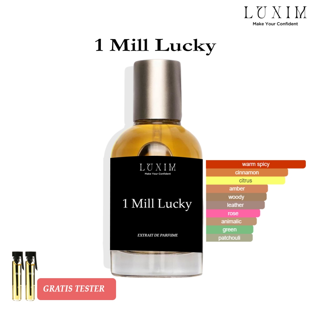 Jual Parfum Pria 1 Million Lucky Parfum Tahan Lama Inspired By Luxim