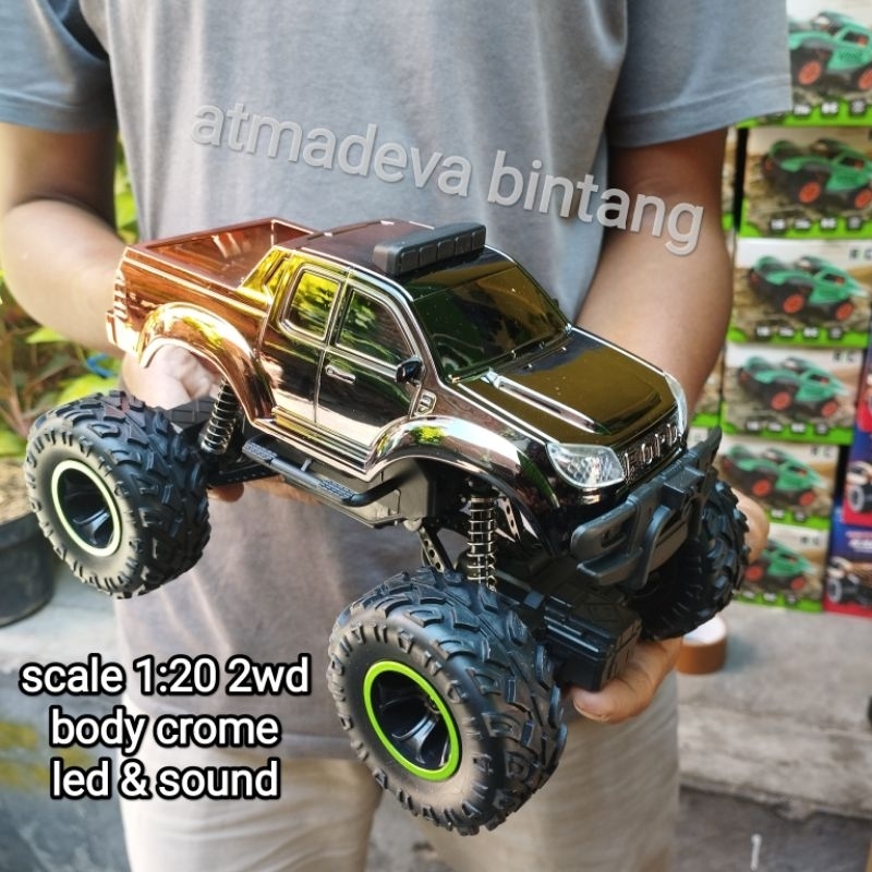 Jual Mainan Mobil Remote RC 2speed Bisa Pelan Dan Kencang 4x4 Mobil