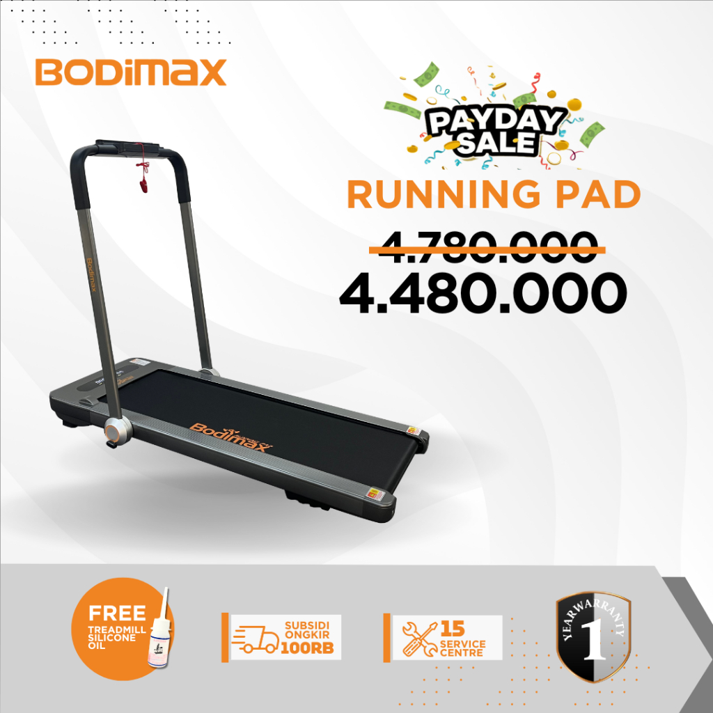 Jual BODIMAX RUNNING PAD Treadmill Alat Olahraga Shopee Indonesia