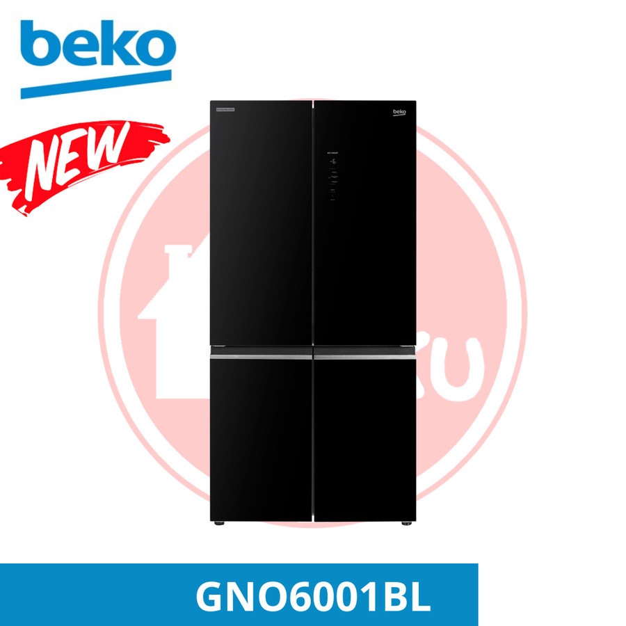 Jual Kulkas BEKO GNO6001GBL GNO 6001GBL Multi Door 600L Inverter